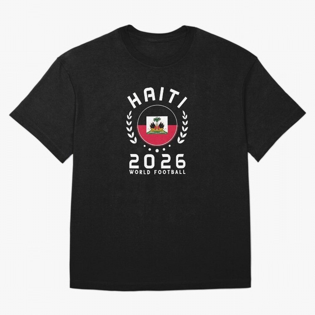 World Cup 2026 Haiti Football Fan Haitian Supporter T-Shirt_84687246 Classic T-Shirt Relive Legendary Nights from Match Day Hype around FIFA World Cup 2026 USA Canada Mexico, Cristiano Ronaldo, Portugal, Spain and Germany, Worldwide Fan Energy,