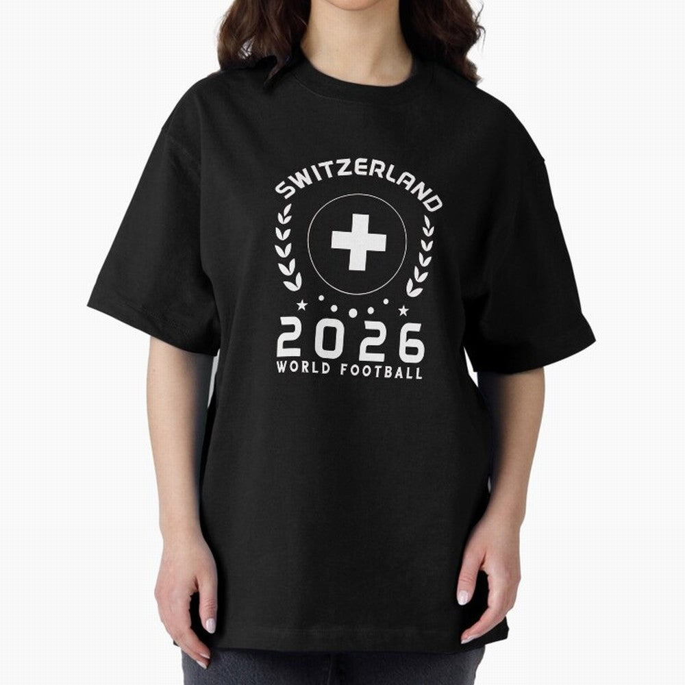 World Cup 2026 Switzerland Football Fan Swiss Supporter T-Shirt_85614346 Classic T-Shirt Celebrate FIFA World Cup 2026 Group Stage Celebrating Haaland, Spain and Netherlands Energy, Football Passion, Legendary Performances, Festival Vibes and