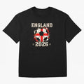 Front Print England Soccer World Cup 2026 - English Fan Gift T-Shirt_84562392 Classic T-Shirt Make the Season About the FIFA World Cup 2026 Group Stage Journey through Haaland and Mbappe Highlights, France Pride, Stadium Chants, National Pride,