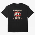 World Cup 2026 Austria Soccer Ball North America - Austrian Fan Gift T-Shirt_85028223 Classic T-Shirt Show Fan Pride Across FIFA World Cup 2026 for Fans of Haaland and Mbappe and England and Germany, Bringing Worldwide Fan Energy, Dramatic Goals,