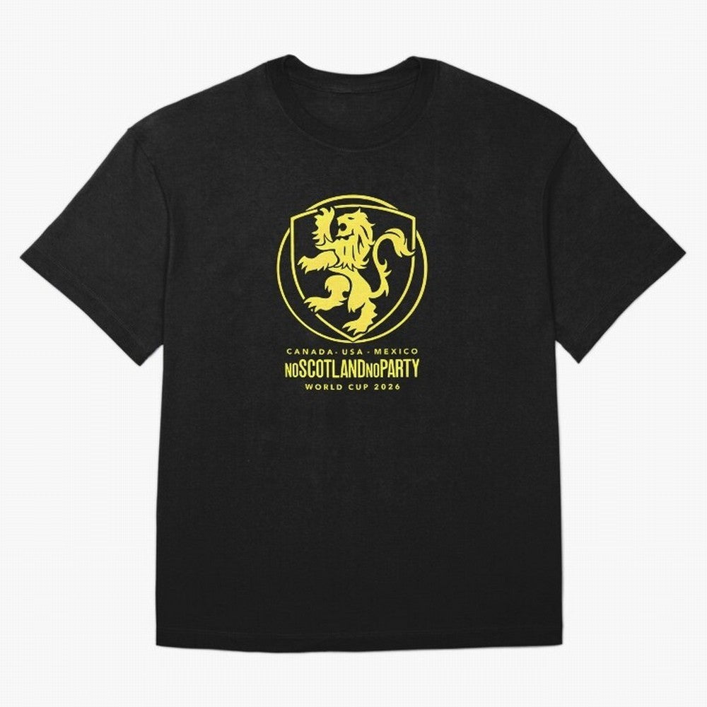Scotland World Cup 2026 No Scotland No Party T-Shirt_83987455 Classic T-Shirt Enjoy FIFA World Cup 2026 for Fans of Neymar, Haaland and Cristiano Ronaldo and Brazil, Bringing Retro Football Energy, Iconic Rivalries, Trophy Chase Drama and Stadium