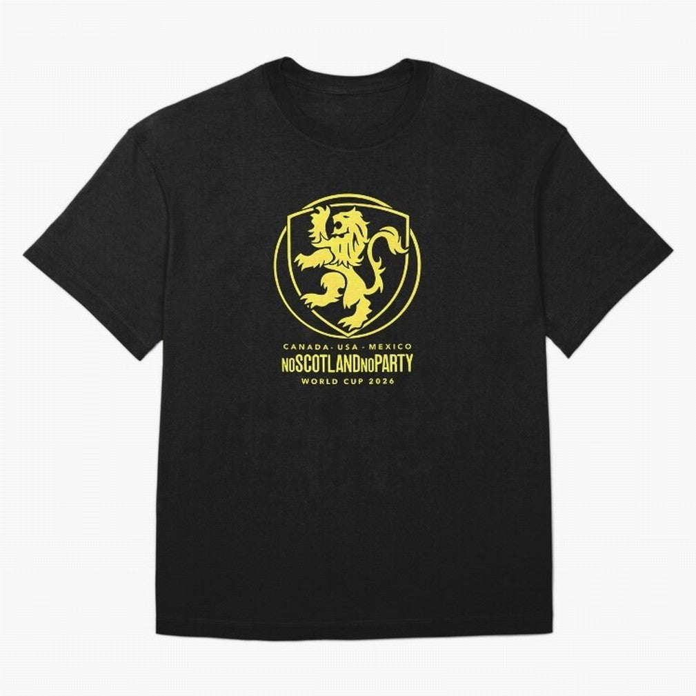 Scotland World Cup 2026 No Scotland No Party T-Shirt_83987455 Classic T-Shirt Create FIFA World Cup 2026 USA Canada Mexico Spirit, Celebrating England, Mbappe and Neymar, Fan Favorite Moments, National Team Passion, Big Match Drama and Soccer