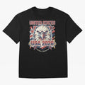 USA 2026 Retro Vintage World Cup Classic T-Shirt Join Supporters Worldwide for Global Football Passion for FIFA World Cup 2026 Group Stage, Connected to Messi and Cristiano Ronaldo, Brazil, Championship Spirit, Famous Goals, Roaring Crowds and