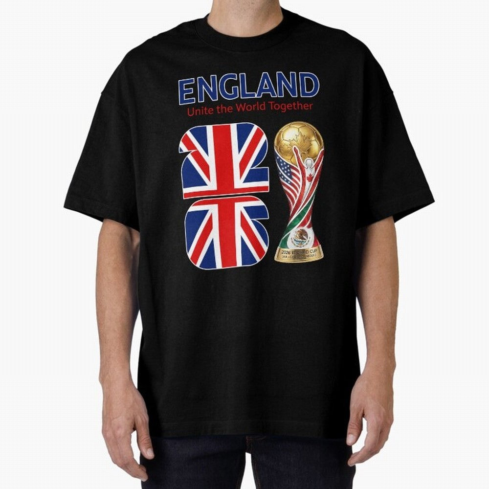 World Cup 2026, IMG 029, ENGLAND 001 Classic T-Shirt Bring World Football Passion into FIFA World Cup 2026 USA Canada Mexico Centered on CR7 and Messi, Brazil, Portugal and Argentina Energy, Stadium Memories, Football Loyalty, International Chants