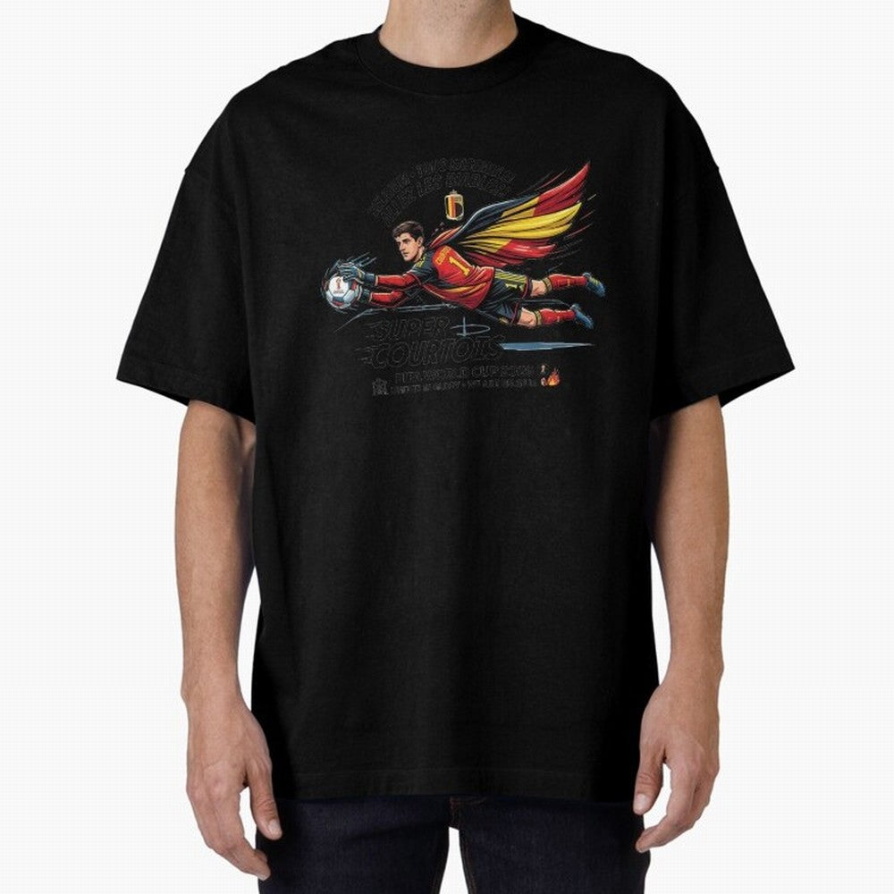 Thibaut Courtois Fan Art Classic T-Shirt Join Supporters Worldwide for Match Day Hype around FIFA World Cup 2026, Cristiano Ronaldo, Argentina, Champion Mindset, Group Stage Buzz, Knockout Tension and Passionate Fan Culture; Perfect for Fans,