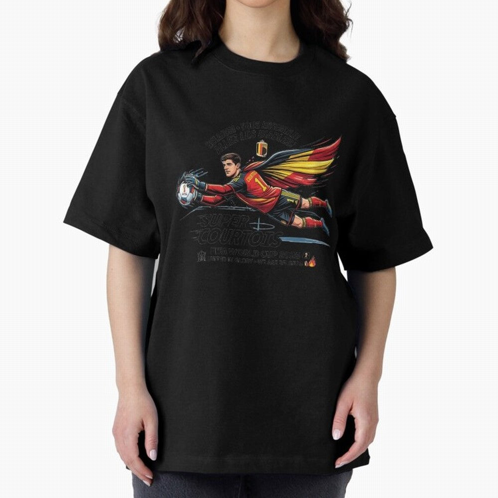 Thibaut Courtois Fan Art Classic T-Shirt Join Supporters Worldwide for Match Day Hype around FIFA World Cup 2026, Cristiano Ronaldo, Argentina, Champion Mindset, Group Stage Buzz, Knockout Tension and Passionate Fan Culture; Perfect for Fans,