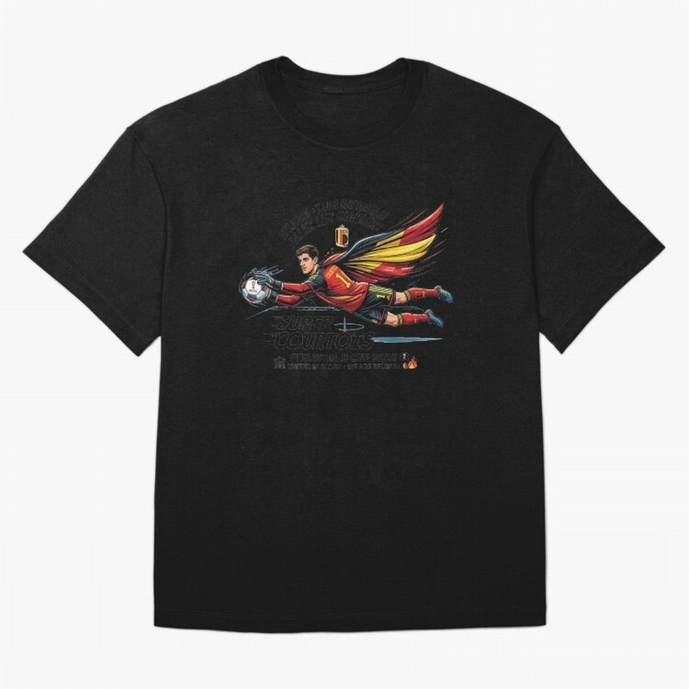 Thibaut Courtois Fan Art Classic T-Shirt Join Supporters Worldwide for Match Day Hype around FIFA World Cup 2026, Cristiano Ronaldo, Argentina, Champion Mindset, Group Stage Buzz, Knockout Tension and Passionate Fan Culture; Perfect for Fans,