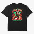 Morocco Football Fan Classic T-Shirt Follow the Road to Global Football Passion for FIFA World Cup 2026 USA Canada Mexico, Built around CR7 and Messi, Brazil, Retro Football Energy, Iconic Rivalries, Trophy Chase Drama and Stadium Atmosphere;