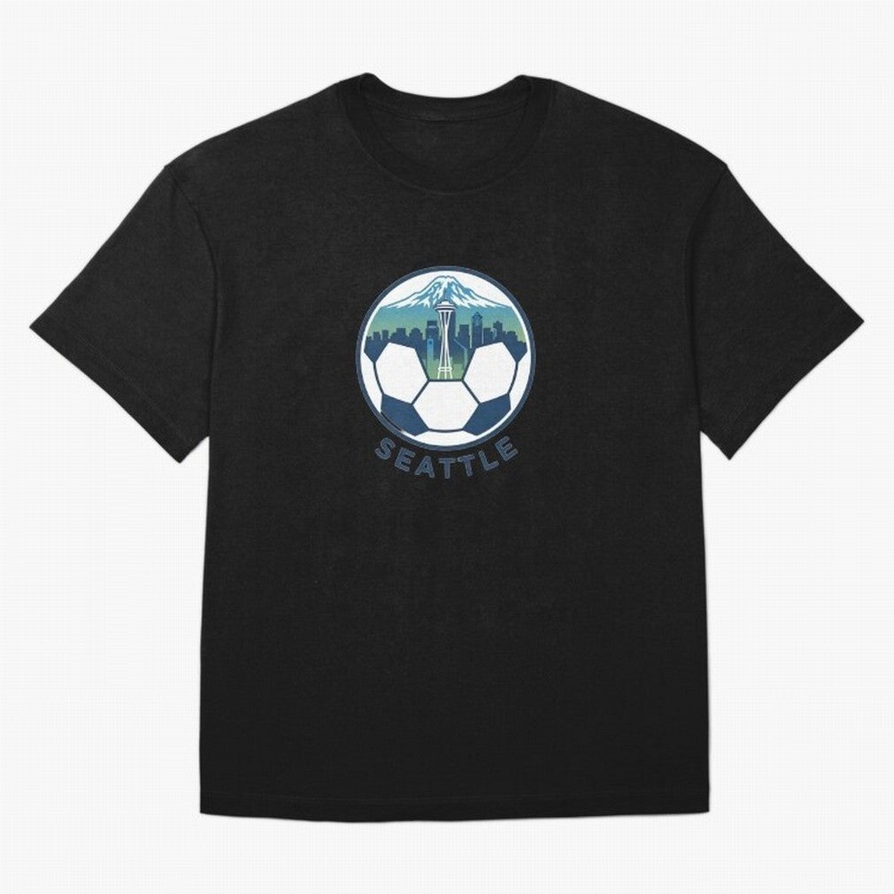 Seattle Soccer 2026 Classic T-Shirt Fuel Your Fan Pride for the FIFA World Cup 2026 Journey through Messi and Cristiano Ronaldo Highlights, Argentina and Brazil Pride, Vintage Soccer Flavor, Modern Football Stars, National Flags and Final Night