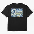 Soccer Players in Hokusai Waves Japan Classic T-Shirt Turn Every Weekend Toward Match Day Hype around FIFA World Cup 2026, CR7 and Messi, Spain, Supporter Pride, Iconic Celebrations, Legendary Names and Global Match Day Energy; Created for Match