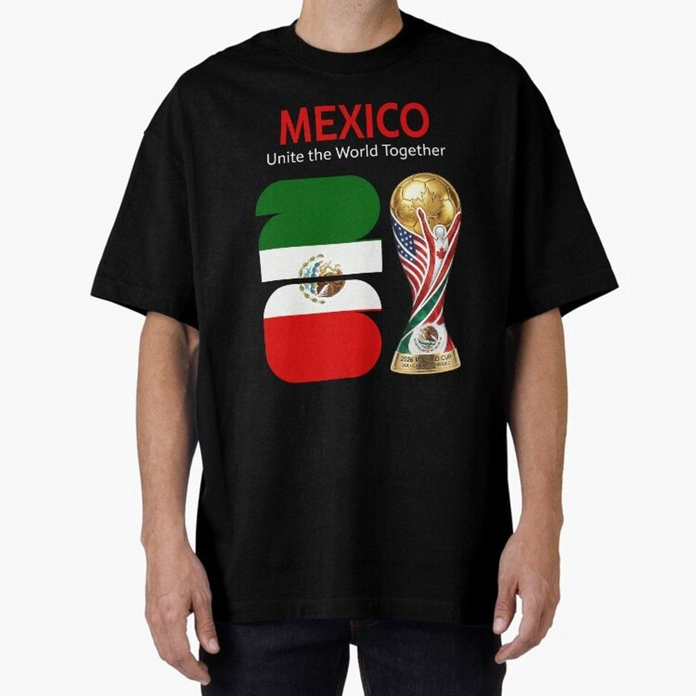 World Cup 2026, IMG 023, MEXICO 002 Classic T-Shirt Feel the Trophy Chase of FIFA World Cup 2026 USA Canada Mexico Spirit, Centered on England, France and Netherlands, Cristiano Ronaldo, Worldwide Fan Energy, Dramatic Goals, Stadium Lights and
