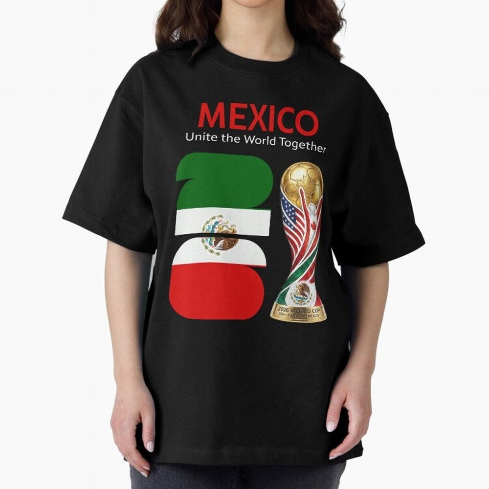 World Cup 2026, IMG 023, MEXICO 002 Classic T-Shirt Feel the Trophy Chase of FIFA World Cup 2026 USA Canada Mexico Spirit, Centered on England, France and Netherlands, Cristiano Ronaldo, Worldwide Fan Energy, Dramatic Goals, Stadium Lights and
