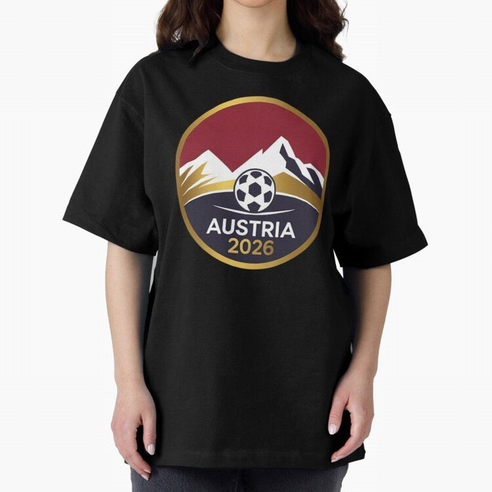 Austria 2026 Classic T-Shirt Create FIFA World Cup 2026 USA Canada Mexico Spirit, Highlighting Germany, Messi, Tournament Hype, Historic Matchups, Family Viewing Parties and Global Sports Pride; Ideal for Fans Who Follow Messi, Cristiano Ronaldo,