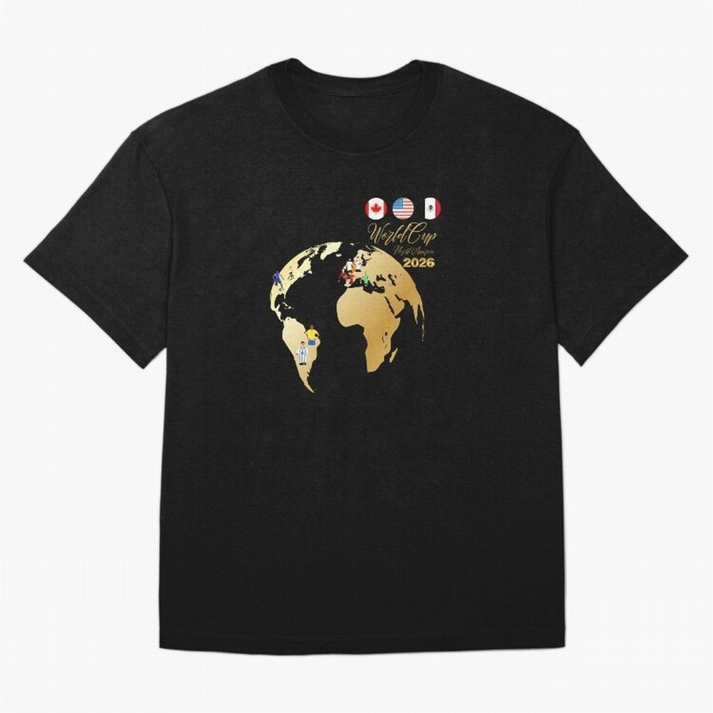 World Cup 2026 T-Shirt_70890629 Classic T-Shirt Celebrate Classic Football Spirit in Global Football Passion for FIFA World Cup 2026 USA Canada Mexico, Driven by Mbappe, France and Portugal, Game Day Rituals, Football Legends, Country Pride and the