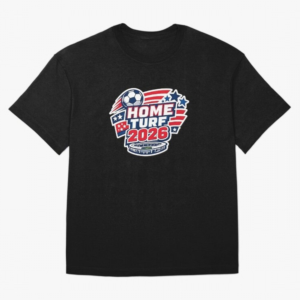 USA FIFA WORLD CUP 2026 ¨C Home Turf Soccer Style Classic T-Shirt Bring Global Tournament Vibes to FIFA World Cup 2026 Filled with Cristiano Ronaldo, Brazil, Portugal and Argentina Energy, Fan Favorite Moments, National Team Passion, Big Match