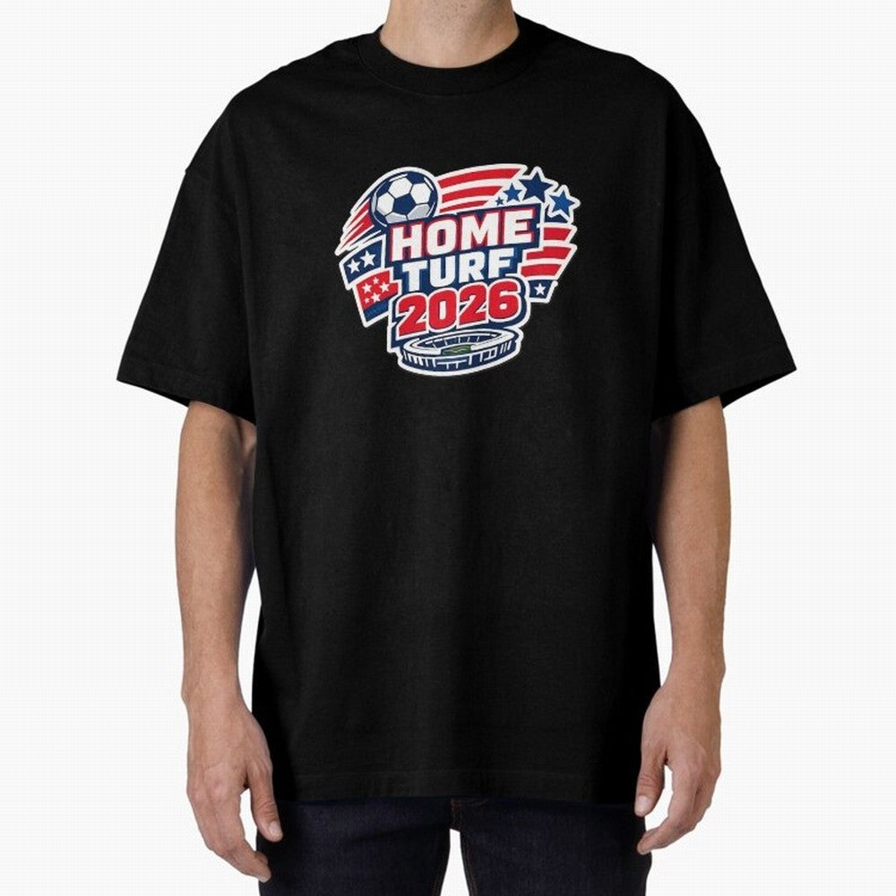 USA FIFA WORLD CUP 2026 ¨C Home Turf Soccer Style Classic T-Shirt Bring Global Tournament Vibes to FIFA World Cup 2026 Filled with Cristiano Ronaldo, Brazil, Portugal and Argentina Energy, Fan Favorite Moments, National Team Passion, Big Match