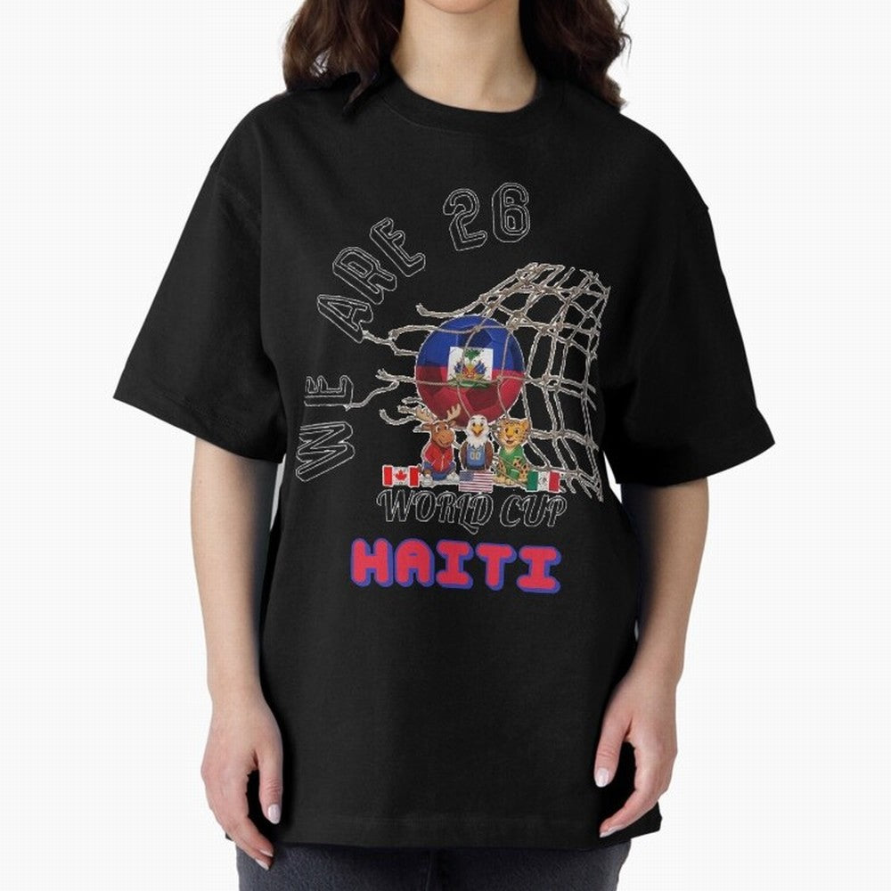 World cup 26 - Haiti Classic T-Shirt Upgrade Global Football Passion for FIFA World Cup 2026 Group Stage, Built around Cristiano Ronaldo, Haaland and CR7, Germany, Stadium Memories, Football Loyalty, International Chants and Championship Tradition;