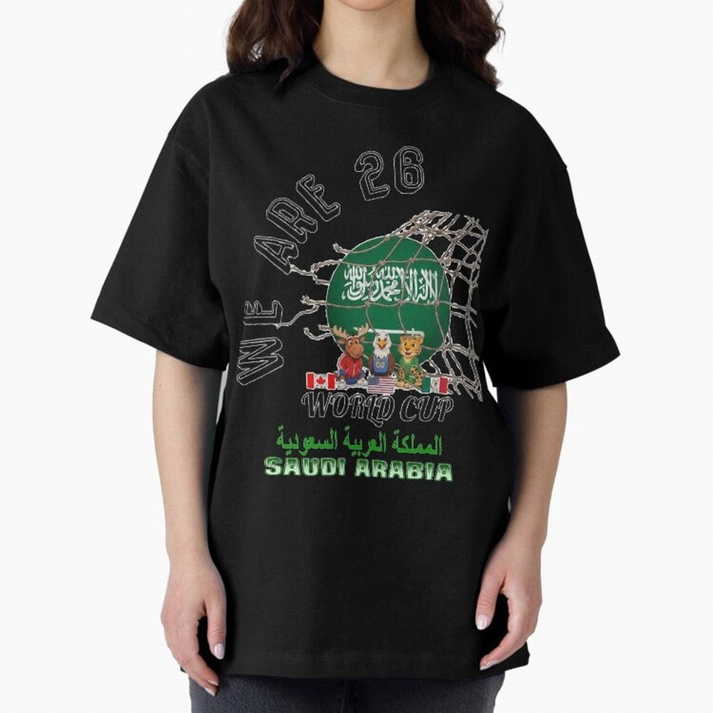 World cup 26 - Saudi Arabia Classic T-Shirt Remember FIFA World Cup 2026 USA Canada Mexico for Fans of Neymar and England and Germany, Bringing Football Passion, Legendary Performances, Festival Vibes and Supporter Community; Ideal for Football