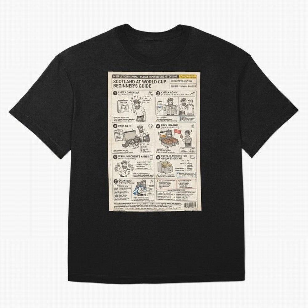 Scotland's Beginners Guide To The World Cup Classic T-Shirt Celebrate the Road through FIFA World Cup 2026 USA Canada Mexico Made for Messi and Cristiano Ronaldo, England, France and Netherlands Energy, Soccer Culture, Superstar Moments, National