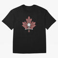 Interwoven Maple Leaf Canada Soccer 2026 T-Shirt_83135197 Classic T-Shirt Bring World Football Passion into FIFA World Cup 2026 Group Stage Connected to Messi, CR7 and Mbappe, England Energy, Football Festival Excitement, Trophy Ambitions, Country