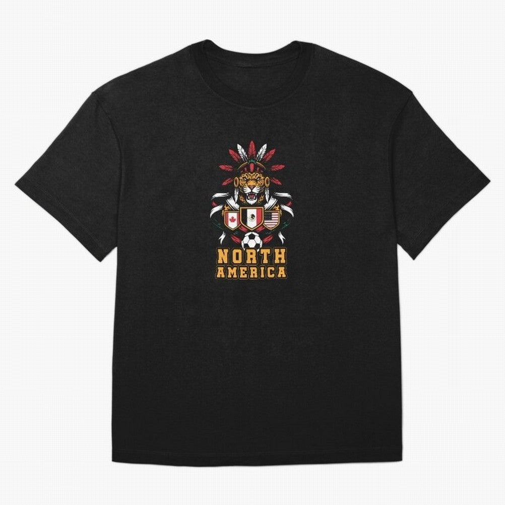 North America Jaguar Spirit Cup 2026 T-Shirt_82737634 Classic T-Shirt Show Match Day Excitement for FIFA World Cup 2026 for Fans of CR7 and Portugal, Bringing Football Passion, Legendary Performances, Festival Vibes and Supporter Community; Made