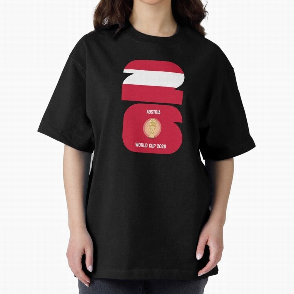 Austria: World Cup 2026 Classic T-Shirt Bring Trophy Dreams to FIFA World Cup 2026 Group Stage Spirit, Featuring Netherlands, Mbappe, Football Festival Excitement, Trophy Ambitions, Country Rivalries and Star Player Buzz; Built for Supporters
