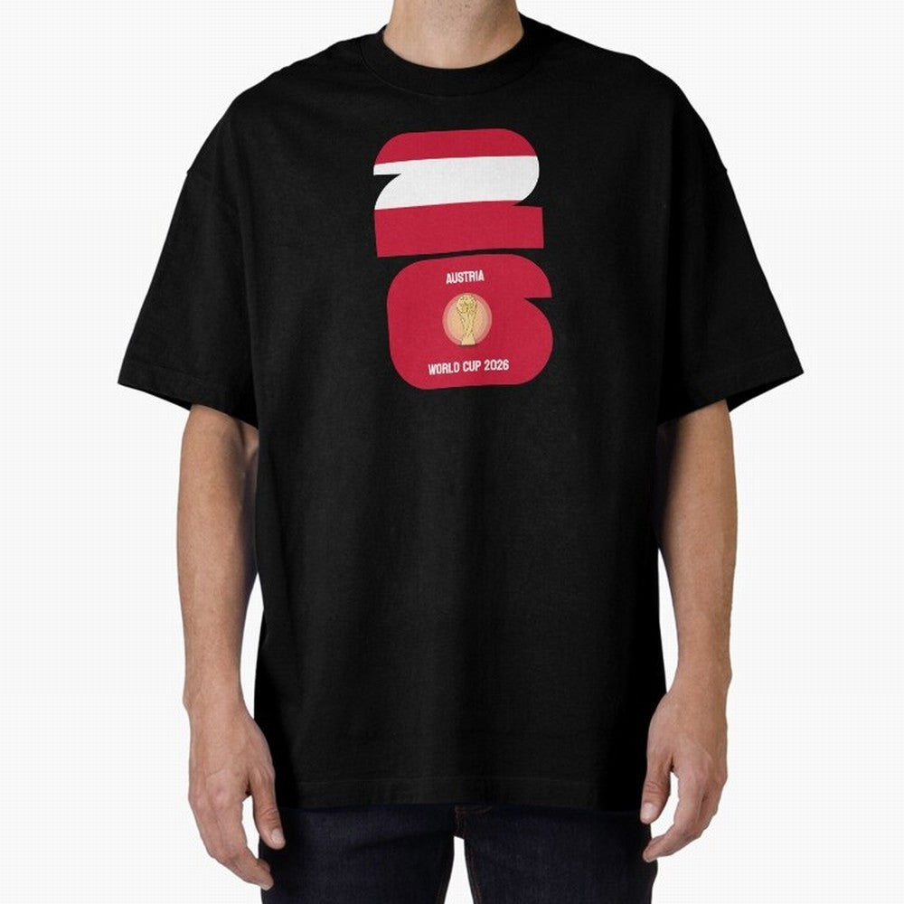 Austria: World Cup 2026 Classic T-Shirt Bring Trophy Dreams to FIFA World Cup 2026 Group Stage Spirit, Featuring Netherlands, Mbappe, Football Festival Excitement, Trophy Ambitions, Country Rivalries and Star Player Buzz; Built for Supporters