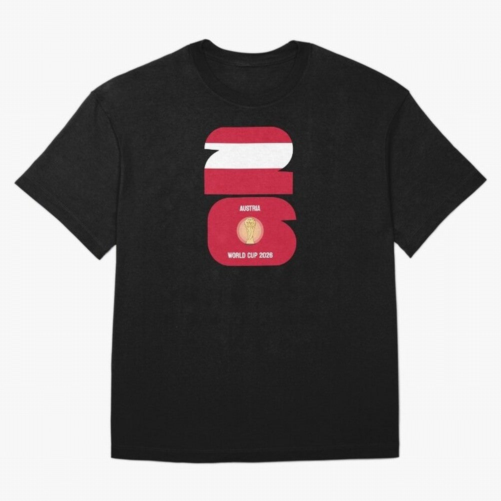 Austria: World Cup 2026 Classic T-Shirt Bring Trophy Dreams to FIFA World Cup 2026 Group Stage Spirit, Featuring Netherlands, Mbappe, Football Festival Excitement, Trophy Ambitions, Country Rivalries and Star Player Buzz; Built for Supporters