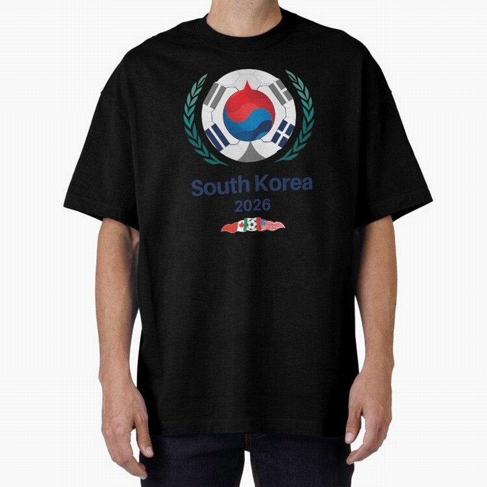 South Korea 2026 Classic T-Shirt Bring Legendary Rivalry Energy to FIFA World Cup 2026 Spirit, Filled with France, Mbappe and Neymar, Championship Spirit, Famous Goals, Roaring Crowds and International Football Unity; Ideal for Fans Who Follow