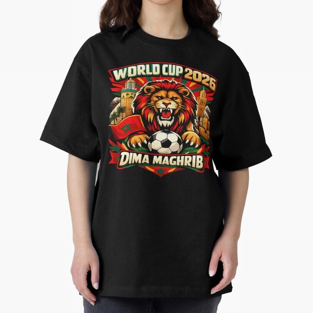 World Cup 2026, Dima Maghrib, June 13, 2026, We Are Morocco, Go Morocco, Morocco vs Brazil, Morocco World Cup 2026, World Morocco, Maghrib Classic T-Shirt Celebrate Every Goal in FIFA World Cup 2026 USA Canada Mexico Centered on Cristiano Ronaldo,