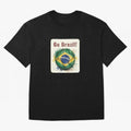 Go Brazil Soccer Ball Flag | Brazilian Football Fan Graphic Tee Classic T-Shirt Remember Iconic Moments from the FIFA World Cup 2026 Journey through Messi Highlights, Argentina Pride, Match Day Excitement, Supporter Culture, Golden Goals and Global