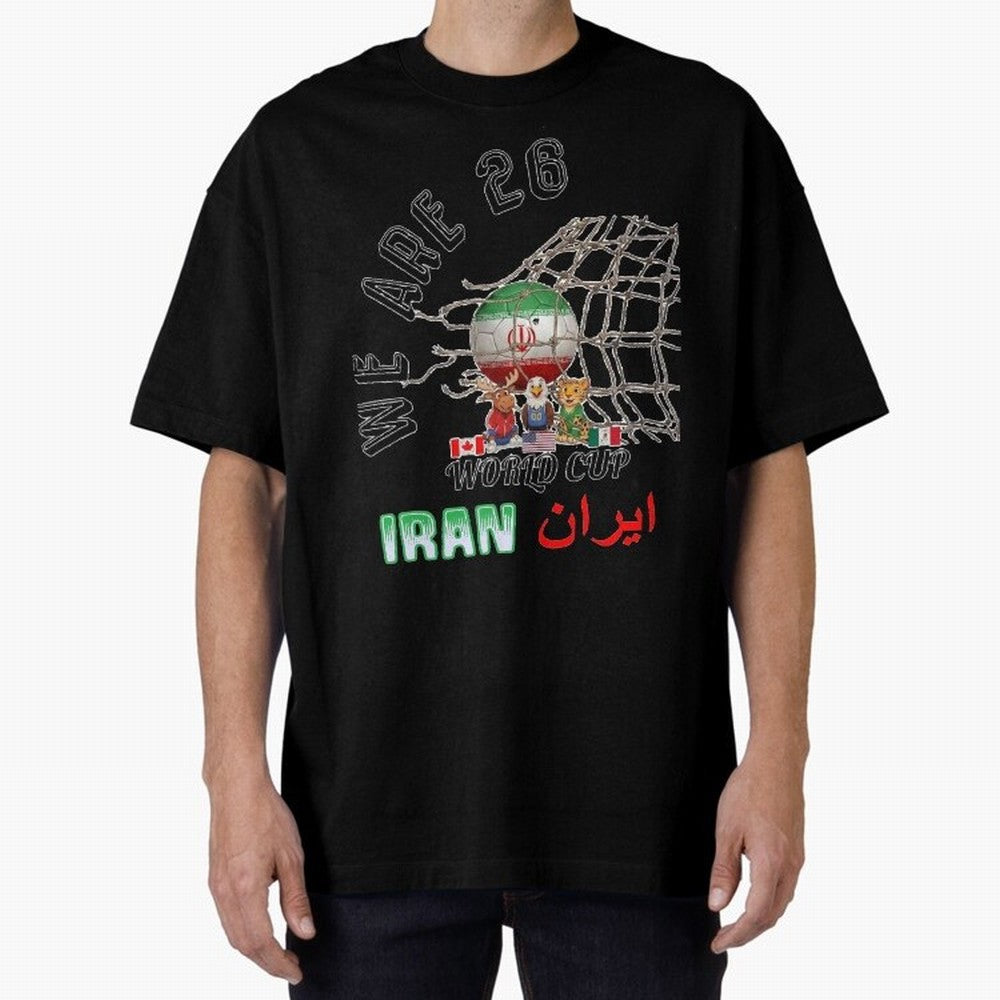 World cup 26 - Iran Classic T-Shirt Get Ready for the FIFA World Cup 2026 USA Canada Mexico Journey through Mbappe and Neymar Highlights, Brazil, Portugal and Argentina Pride, Classic Soccer Heritage, Championship Pressure, Fan Loyalty and