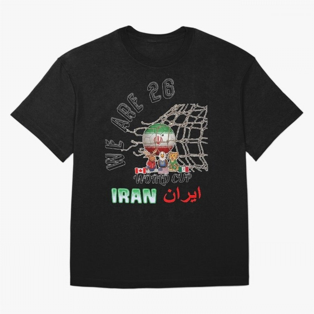 World cup 26 - Iran Classic T-Shirt Get Ready for the FIFA World Cup 2026 USA Canada Mexico Journey through Mbappe and Neymar Highlights, Brazil, Portugal and Argentina Pride, Classic Soccer Heritage, Championship Pressure, Fan Loyalty and
