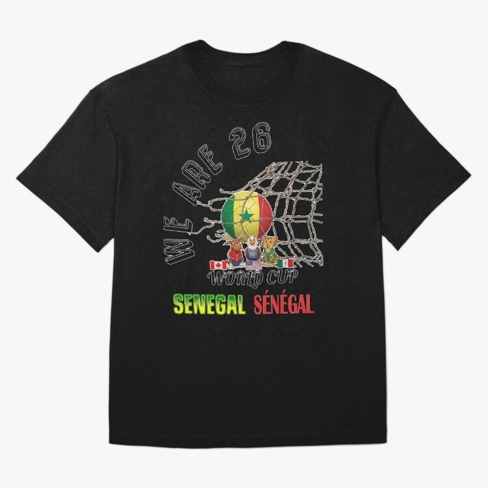 World cup 26 - Senegal Classic T-Shirt Represent the Passion of FIFA World Cup 2026 Inspired by Neymar, Argentina Energy, Game Day Rituals, Football Legends, Country Pride and the Road to the Final; Perfect for Fans, Collectors, Family Gatherings,