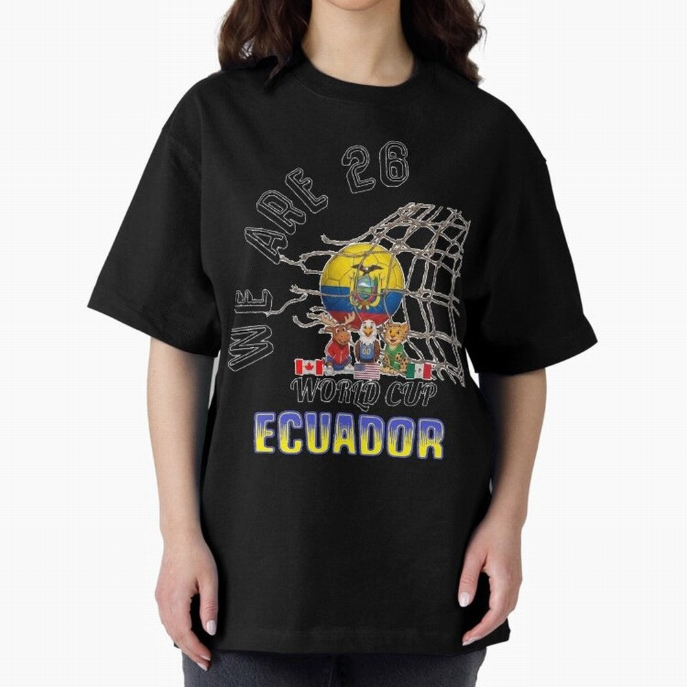 World cup 26 - Ecuador Classic T-Shirt Relive Legendary Nights from FIFA World Cup 2026 USA Canada Mexico Made for CR7 and Messi, Spain Energy, Global Supporter Spirit, Legendary Goals, National Colors and Tournament Celebration; Ideal for