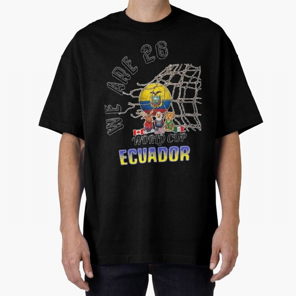 World cup 26 - Ecuador Classic T-Shirt Relive Legendary Nights from FIFA World Cup 2026 USA Canada Mexico Made for CR7 and Messi, Spain Energy, Global Supporter Spirit, Legendary Goals, National Colors and Tournament Celebration; Ideal for