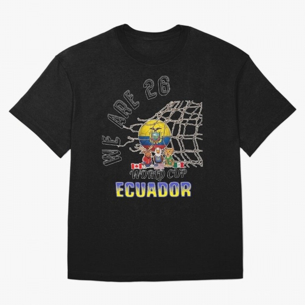 World cup 26 - Ecuador Classic T-Shirt Relive Legendary Nights from FIFA World Cup 2026 USA Canada Mexico Made for CR7 and Messi, Spain Energy, Global Supporter Spirit, Legendary Goals, National Colors and Tournament Celebration; Ideal for