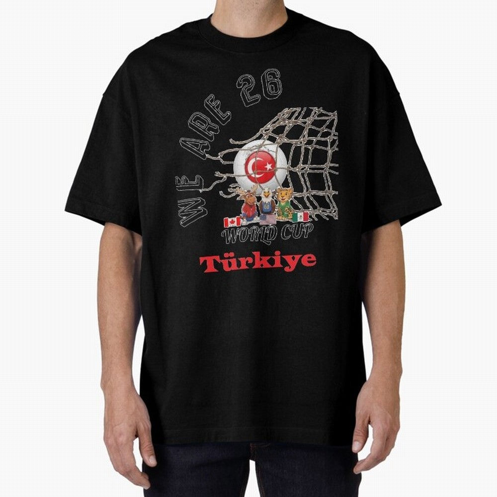 World cup 26 - Turkiye Classic T-Shirt Showcase Match Day Hype around FIFA World Cup 2026 USA Canada Mexico, CR7 and Messi, England, France and Netherlands, Stadium Chants, National Pride, Trophy Dreams and Unforgettable Football Memories; Perfect