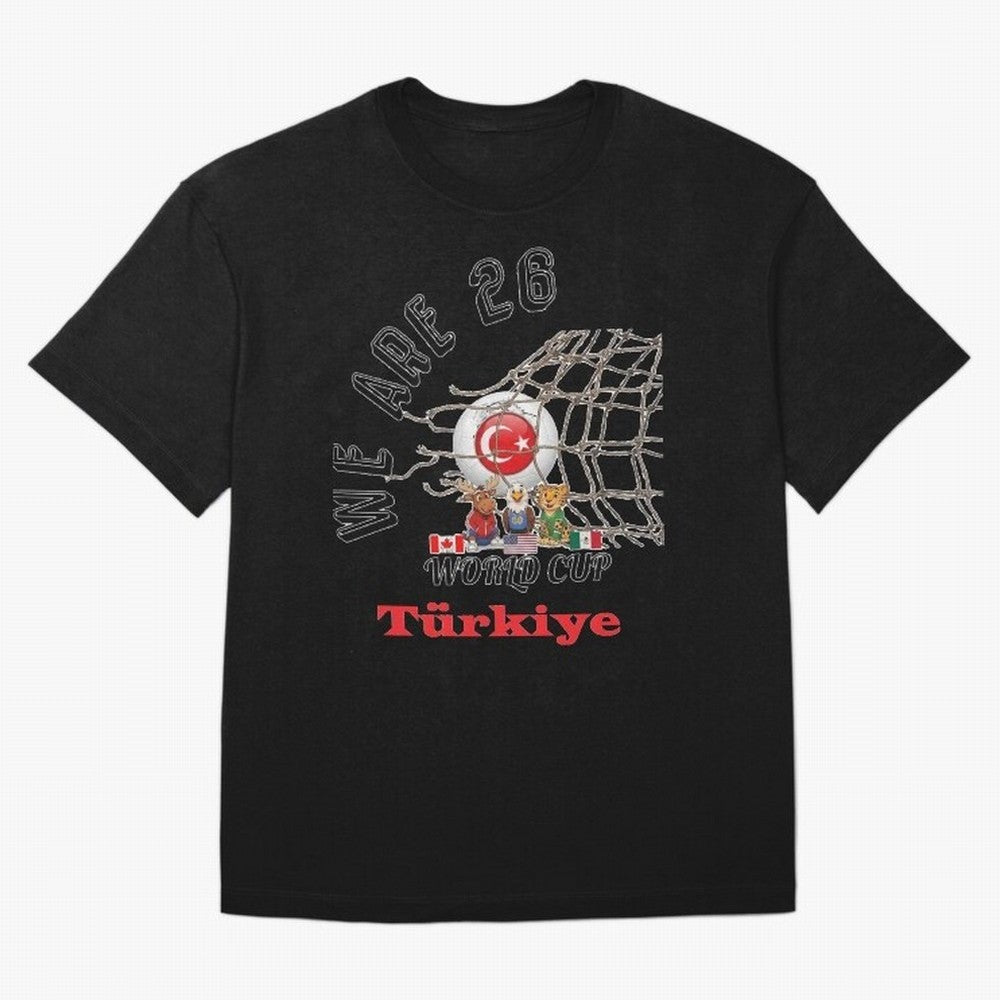 World cup 26 - Turkiye Classic T-Shirt Showcase Match Day Hype around FIFA World Cup 2026 USA Canada Mexico, CR7 and Messi, England, France and Netherlands, Stadium Chants, National Pride, Trophy Dreams and Unforgettable Football Memories; Perfect