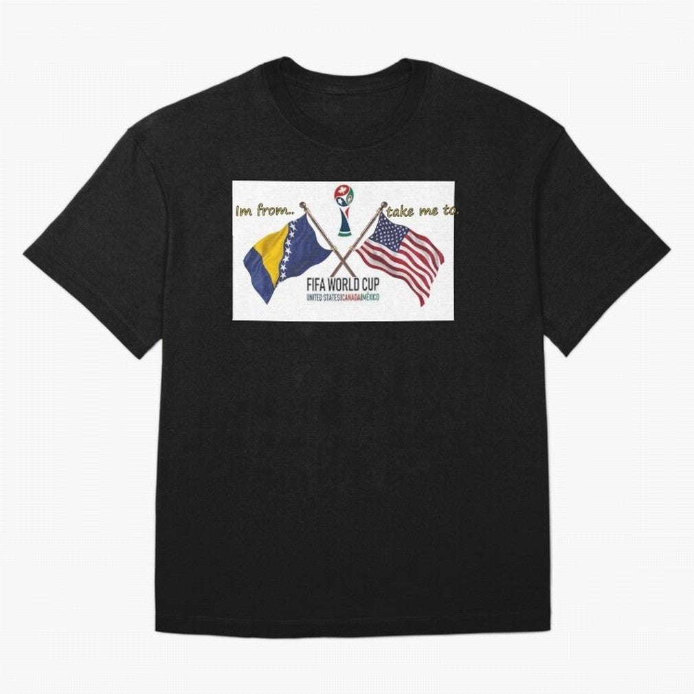 Bosnia and Herzegovina Classic T-Shirt Show Fan Pride Across Match Day Hype around FIFA World Cup 2026 Group Stage, Haaland, Netherlands, Supporter Pride, Iconic Celebrations, Legendary Names and Global Match Day Energy; Great for Supporters Who