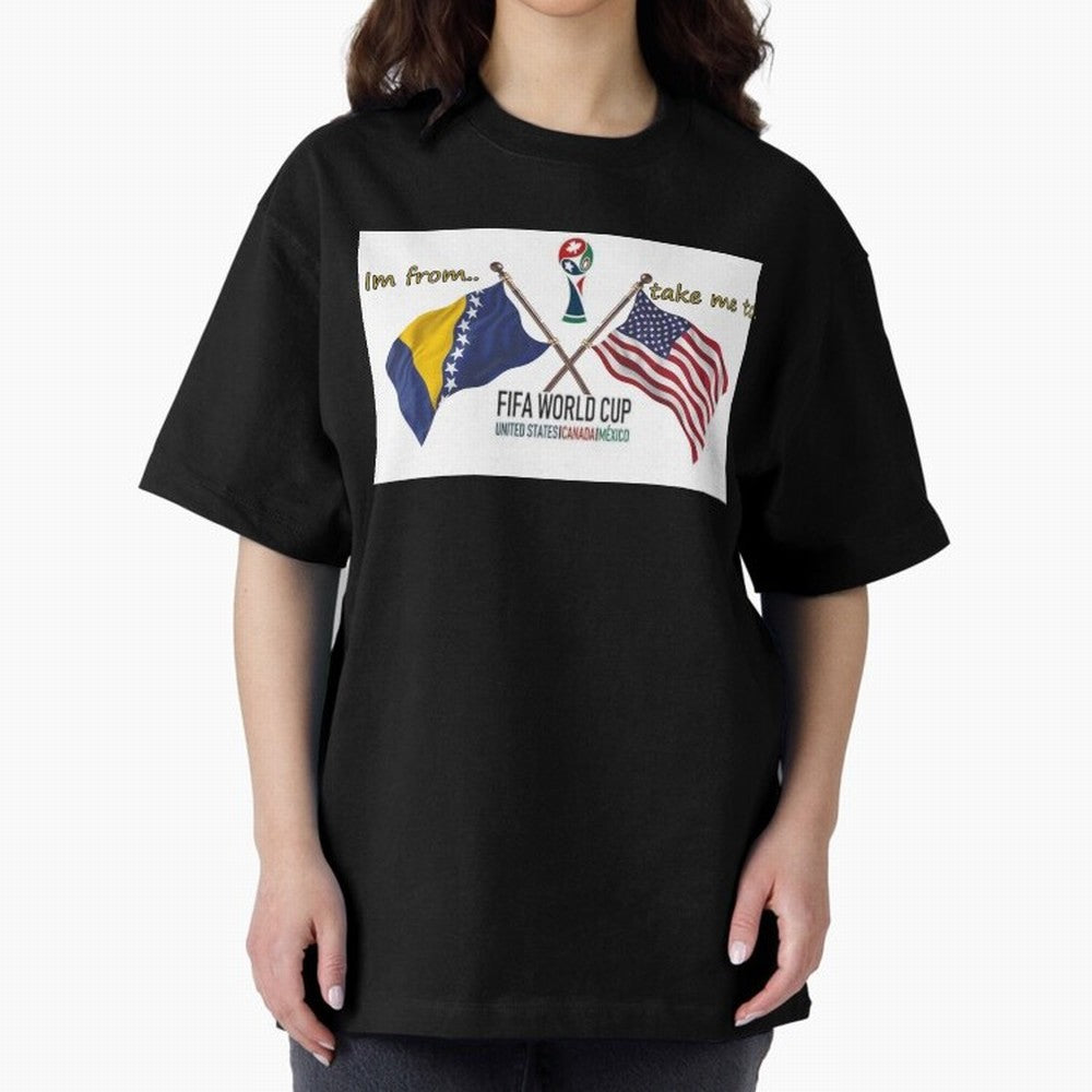 Bosnia and Herzegovina Classic T-Shirt Show Fan Pride Across Match Day Hype around FIFA World Cup 2026 Group Stage, Haaland, Netherlands, Supporter Pride, Iconic Celebrations, Legendary Names and Global Match Day Energy; Great for Supporters Who