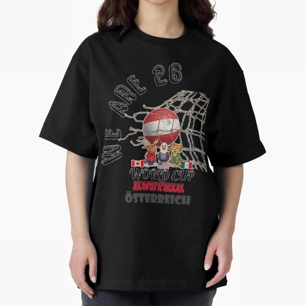 World cup 26 - Austria Classic T-Shirt Make Every Kick Count in FIFA World Cup 2026 Centered on Haaland, Brazil, Portugal and Argentina Energy, Supporter Pride, Iconic Celebrations, Legendary Names and Global Match Day Energy; Made for Collectors