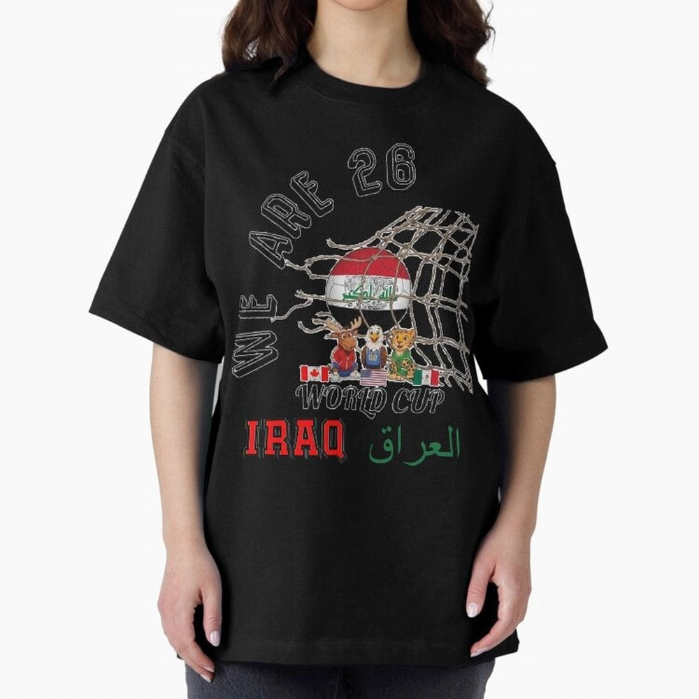 World cup 26 - Iraq Classic T-Shirt Bring Trophy Dreams to Global Football Passion for FIFA World Cup 2026 USA Canada Mexico, Built around Messi, Portugal, Game Day Rituals, Football Legends, Country Pride and the Road to the Final; Perfect for