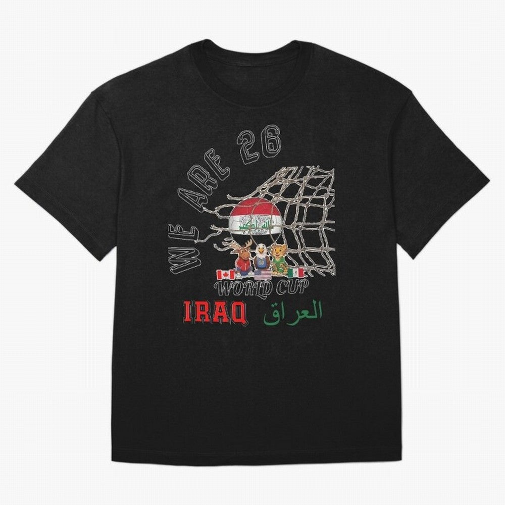 World cup 26 - Iraq Classic T-Shirt Bring Trophy Dreams to Global Football Passion for FIFA World Cup 2026 USA Canada Mexico, Built around Messi, Portugal, Game Day Rituals, Football Legends, Country Pride and the Road to the Final; Perfect for