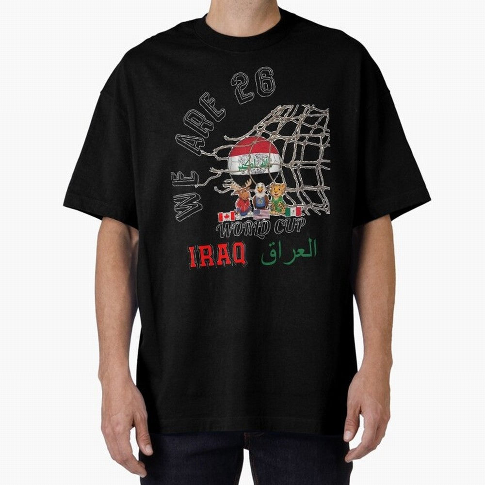 World cup 26 - Iraq Classic T-Shirt Bring Trophy Dreams to Global Football Passion for FIFA World Cup 2026 USA Canada Mexico, Built around Messi, Portugal, Game Day Rituals, Football Legends, Country Pride and the Road to the Final; Perfect for