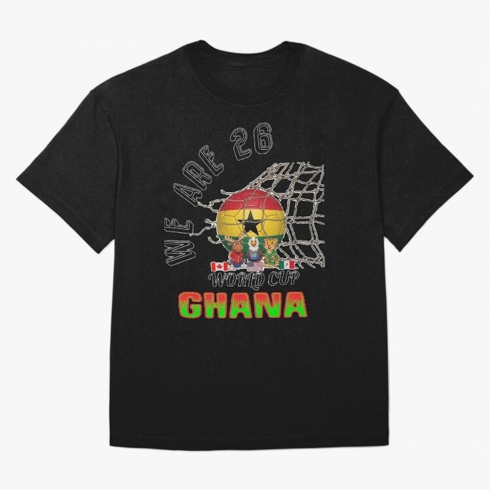 World cup 26 - Ghana Classic T-Shirt Represent Fans Who Live for Global Football Passion for FIFA World Cup 2026, Capturing CR7, Germany, Football History, Final Match Energy, Crowd Noise and Once in a Lifetime Moments; Perfect for People Who Love