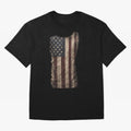 Vintage American Flag Soccer Fan Design Classic T-Shirt Relive the Noise and Pride of the FIFA World Cup 2026 Group Stage Journey through Mbappe Highlights, Netherlands Pride, Global Supporter Spirit, Legendary Goals, National Colors and Tournament