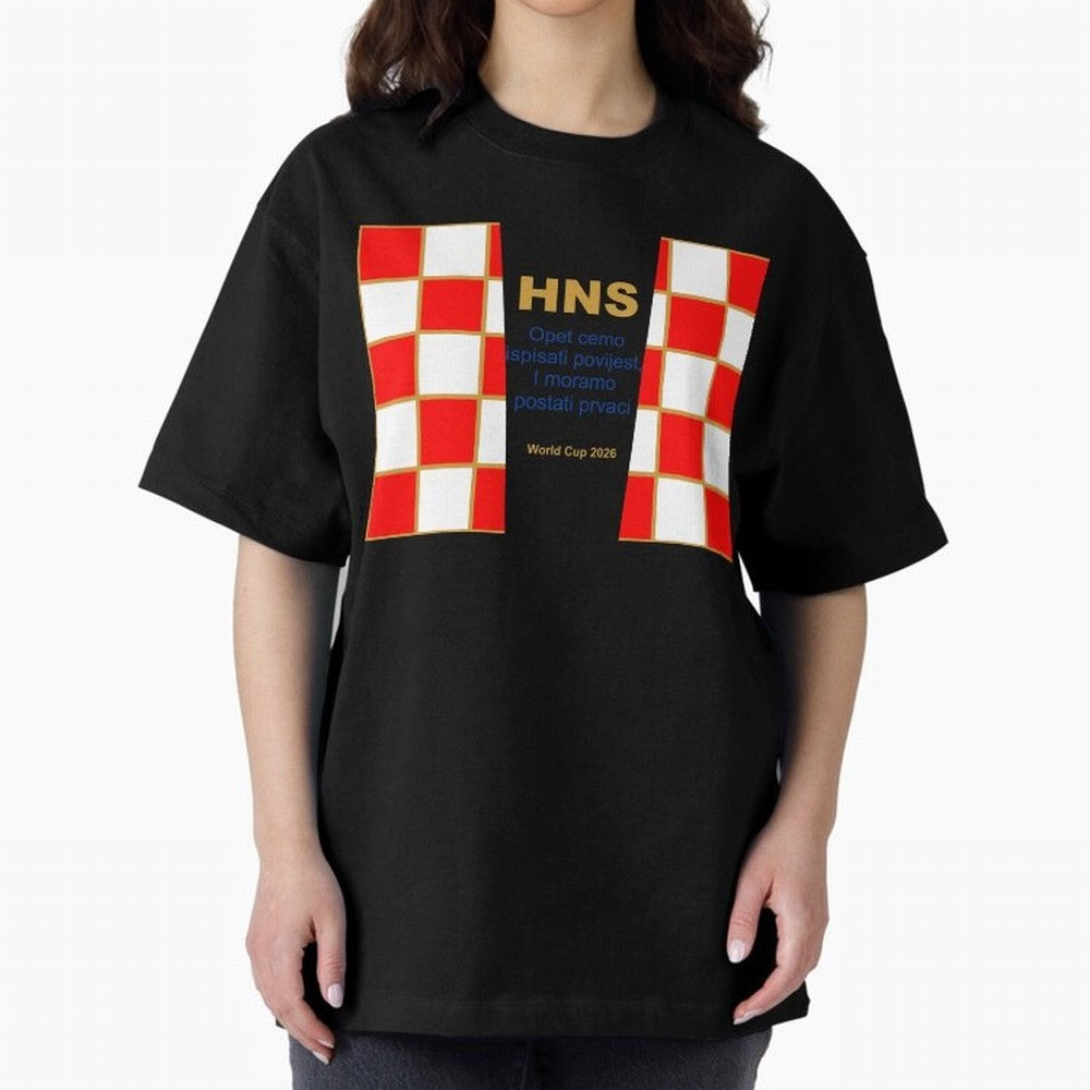 Croatia jersey with motto gold Classic T-Shirt Make Every Kick Count in Match Day Hype around FIFA World Cup 2026 Group Stage, Haaland and Mbappe, Brazil, Soccer Culture, Superstar Moments, National Team Dreams and Competitive Fire; Perfect for
