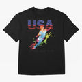 USA CAN MEX 26 Football Shirt | Color Splash International Fan Tee Classic T-Shirt Honor Football Greatness during FIFA World Cup 2026 Group Stage Spirit, Celebrating Netherlands, CR7, Vintage Soccer Flavor, Modern Football Stars, National Flags