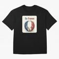 Go France Soccer Ball Flag | French Football Fan Graphic Tee Classic T-Shirt Honor Champions and Dreams in Match Day Hype around FIFA World Cup 2026 USA Canada Mexico, Mbappe, Spain and Netherlands, Tournament Hype, Historic Matchups, Family